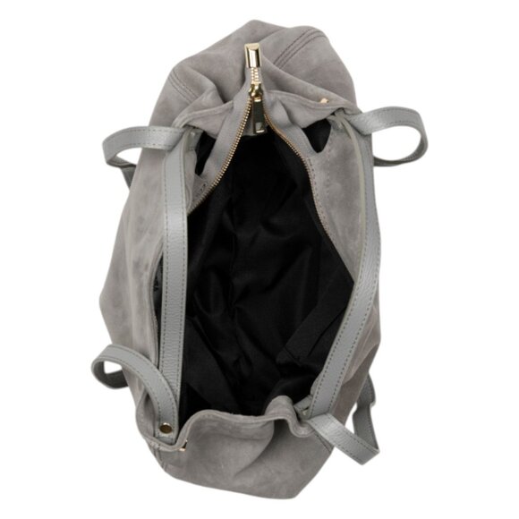 CHEVAL Made In Italy Suede Satchel Crossbody - Picture 2 of 4